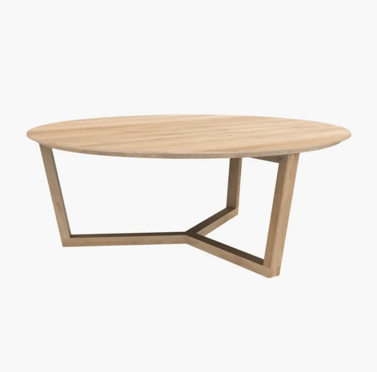 Table basse TRIPOD d'Ethnicraft, Chêne – Image 3