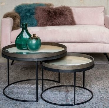 Tables basses gigogne Ethnicraft – Image 3