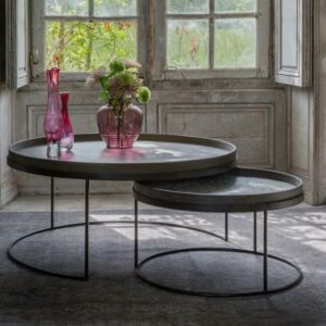 Tables basses Tray ronde XL Ethnicraft