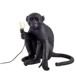 Lampe de table Monkey Sitting / Outdoor – H 32 cm – Seletti