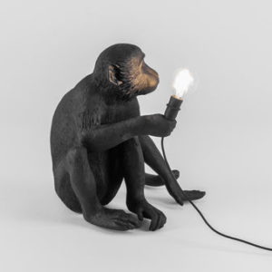 Lampe de table Monkey Sitting / Outdoor – H 32 cm – Seletti