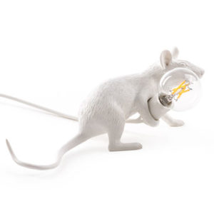 Lampe de table Mouse Lie Down #3 / Souris allongée – Seletti