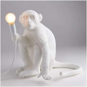 Lampe de table Monkey Sitting / Indoor – H 32 cm – Seletti