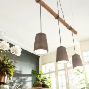 Suspension Béton 3 Branches