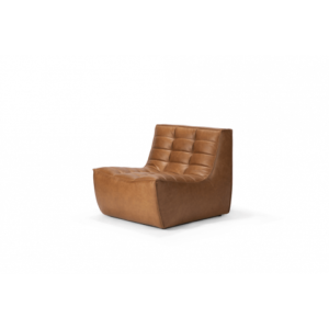 Fauteuil N701 Ethnicraft Cuir Old Saddle