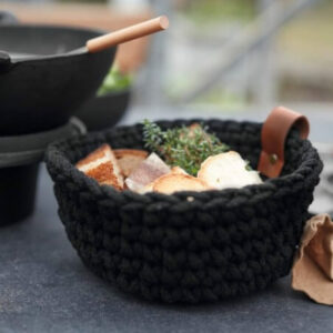 Panier à pain au crochet