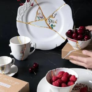 Assiette Kintsugi