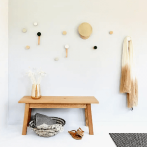 Patère simple céramique