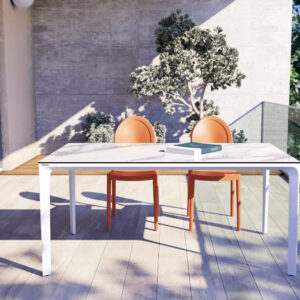 Table Marbre blanc 180 x 90 cm