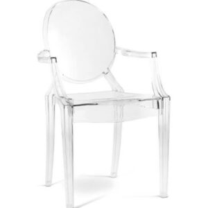 Fauteuil empilable Louis Ghost