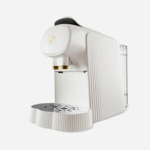 Cafetière à capsules Plissé Blanc