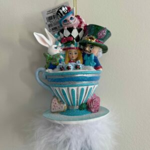 Ornement tasse à thé Alice