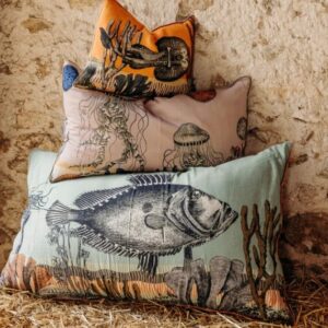 Coussin bestiaire