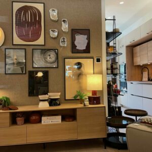 Set de 4 sculptures chrome HK Living