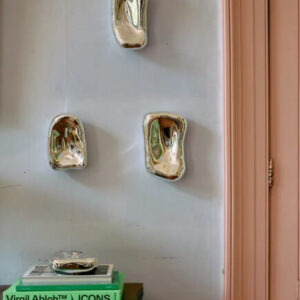 Set de 4 sculptures chrome HK Living