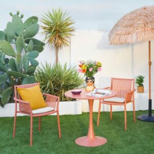 Table de jardin ronde