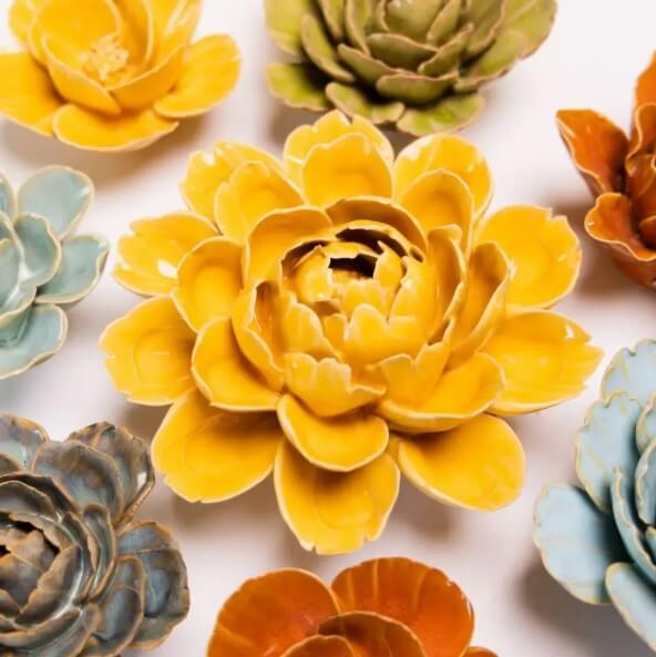 Fleur céramique – Image 3