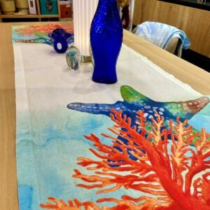 Centre de table Corail 50×160 cm